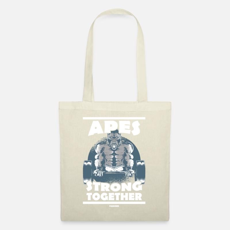 Apes Strong Together - Stoffbeutel - Natur