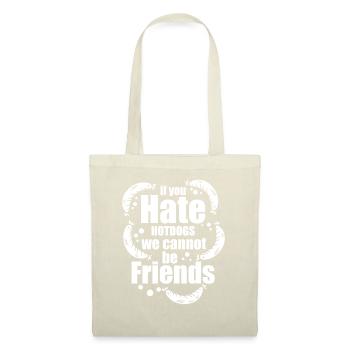 Snack Hot Dog Fast Food - Tote Bag - nature - Front