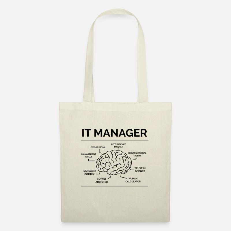 IT Manager - Stoffbeutel - Natur