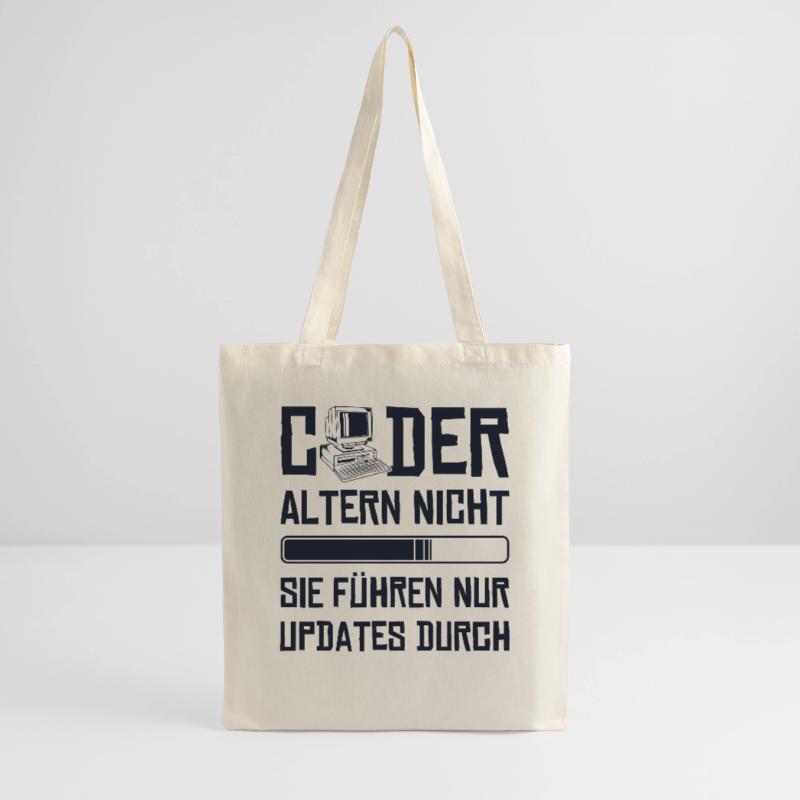 Coder Altern Nicht Developer Softwareingenieur Stoffbeutel
