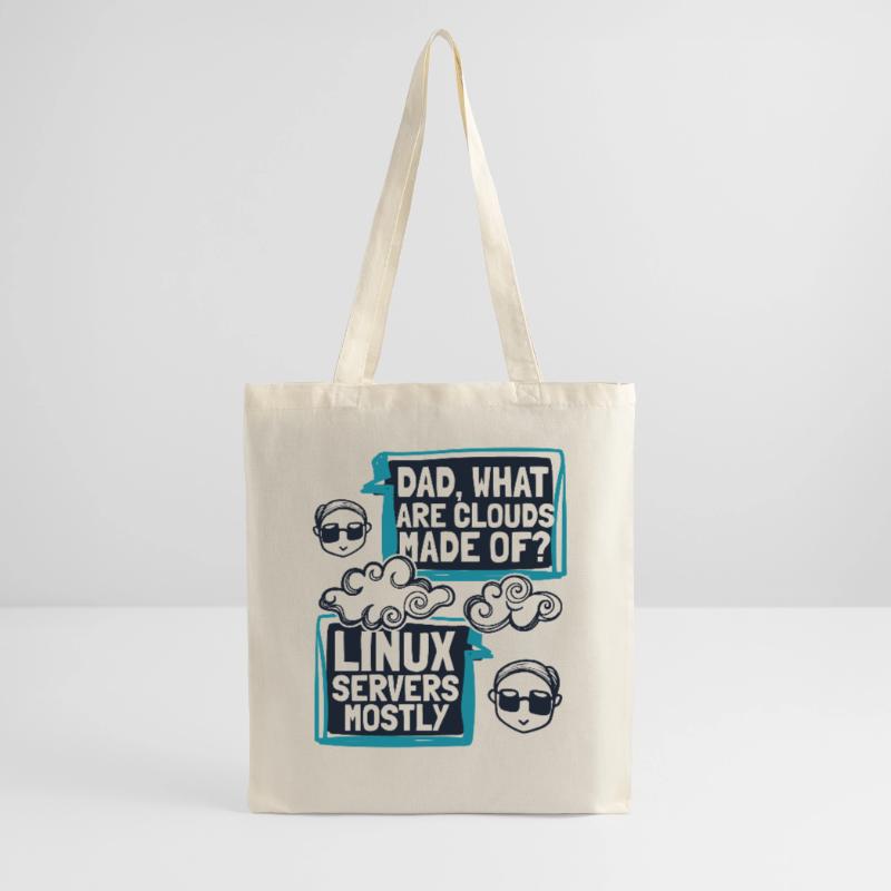 Papa quels sont les clouds faits de Developer Coder Sac en tissu