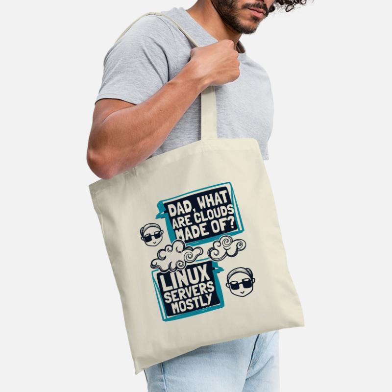 Papa quels sont les clouds faits de Developer Coder Sac en tissu