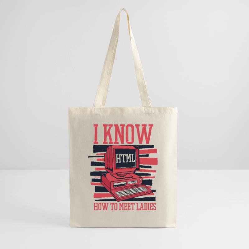 Je sais chaud pour rencontrer des dames Developer Coder Sac en tissu