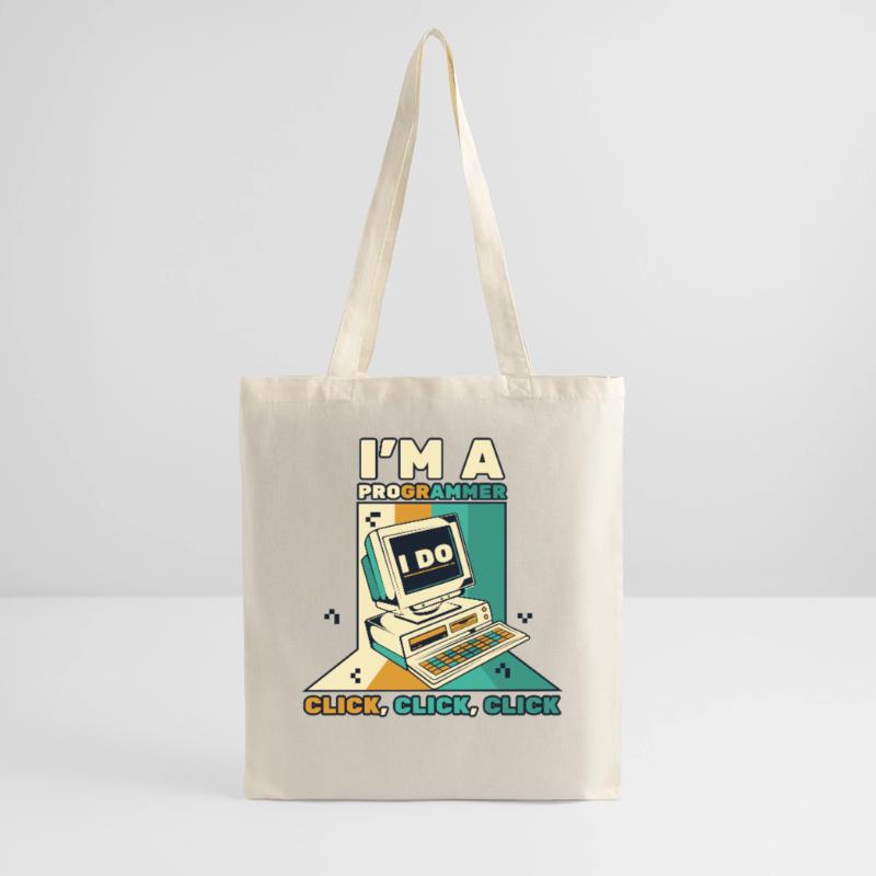 Je suis un programmeur Click Software Engineer Coder Sac en tissu