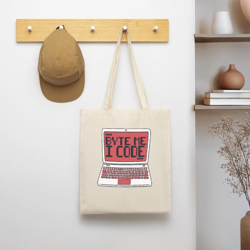 Byte Me I Code Developer Software Developer Sac en tissu