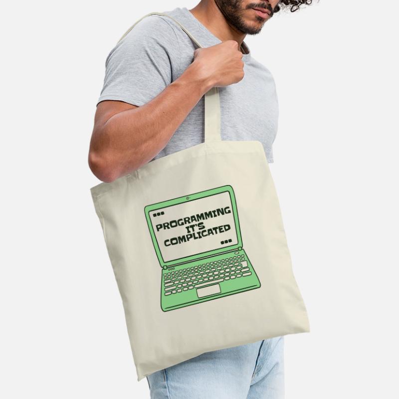Programmer c’est compliqué Developer Coder Sac en tissu