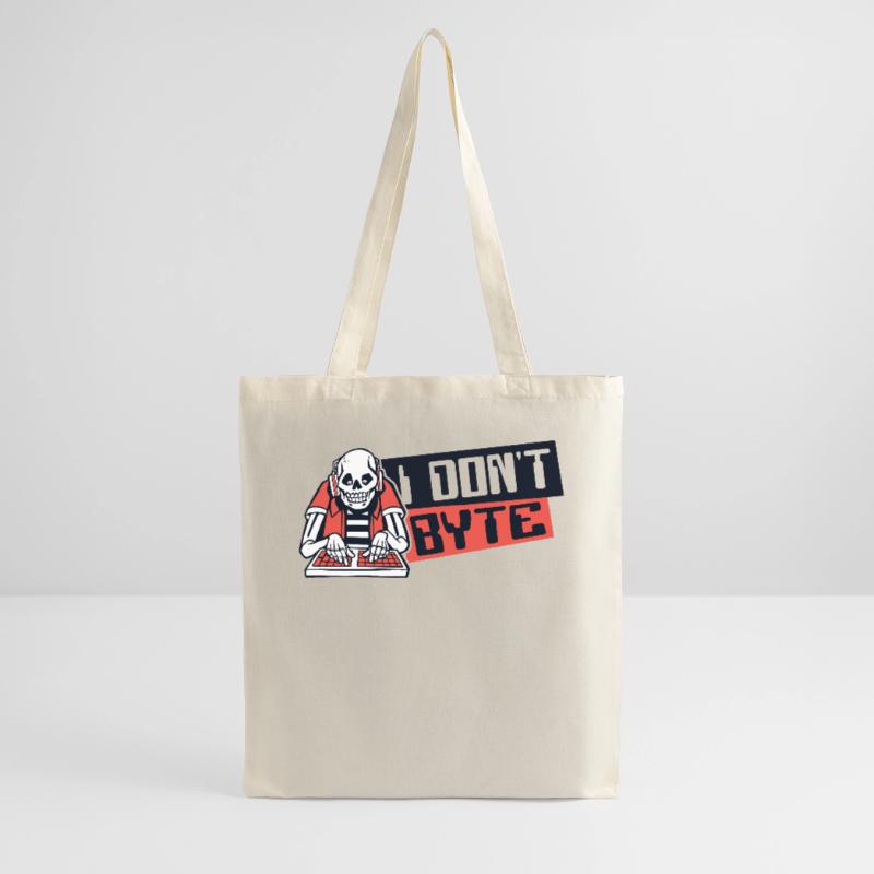 I Don't Byte Software Engineer Developer Coder Tote Bag