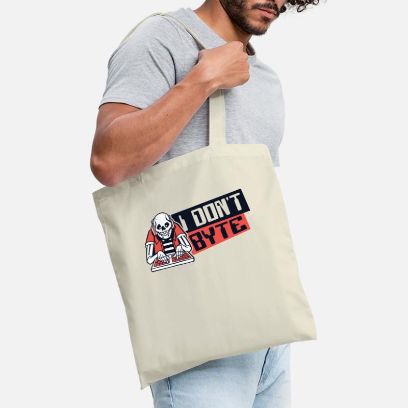 I Don't Byte Software Engineer Developer Coder Tote Bag