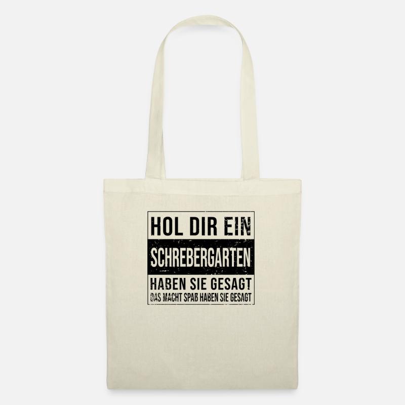Gärtner Garten Kleingärtner HOL DIR EIN - Stoffbeutel - Natur