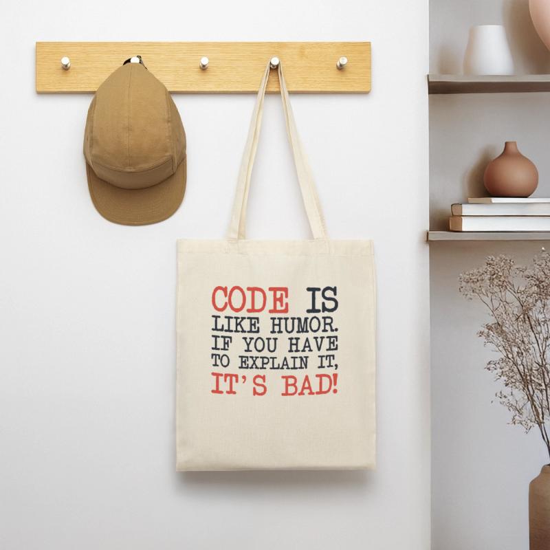 Code Explanation Developer Software Developer Tote Bag