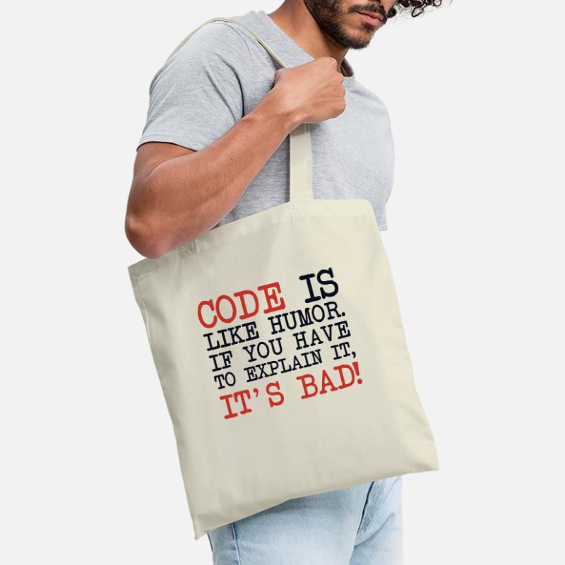 Code Explanation Developer Software Developer Tote Bag