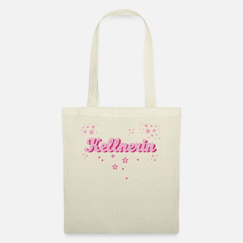 Gastronom-Wirt Abschluss-Geschenk Kellnerin - Stoffbeutel - Natur