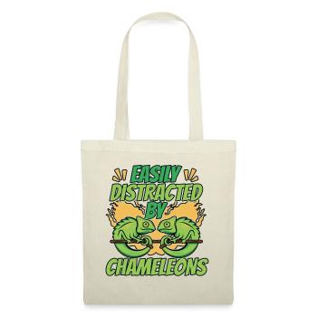 Easily Distracted By Chameleons Veiled Panther - Tote Bag - nature - Front