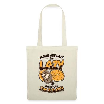 Sloths Are Lazy I'm Lazy Therfore I'm A Sloth - Tote Bag - nature - Front