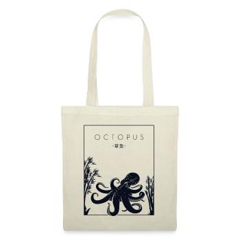 Octopus Chinese Hanzi Cephalopoda Octopodes - Tote Bag - nature - Front