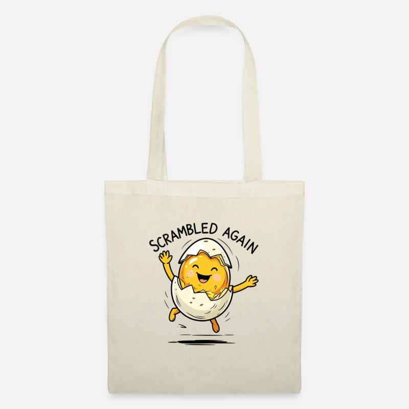 Mixed up again – egg with humor - Tote Bag - nature