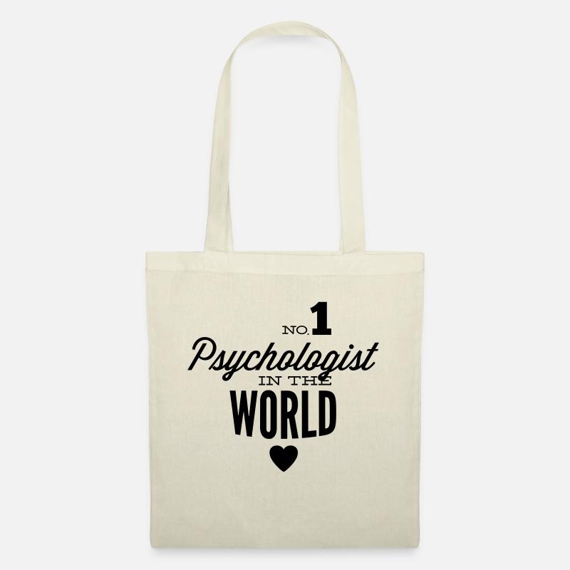 Bester Psychologe der Welt - Stoffbeutel - Natur