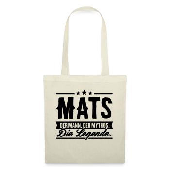 Man Myth Legend Mats - Tote Bag - nature - Front