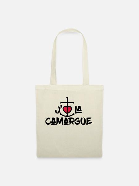 j'aime la Camargue - Sac en tissu - nature