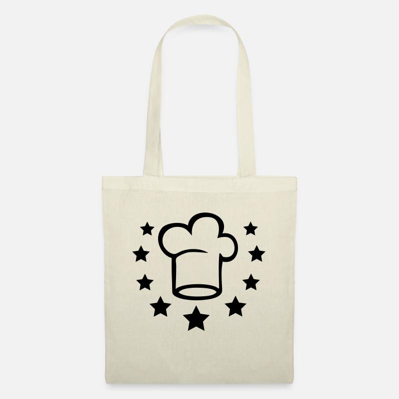 Cappello da cuoco - Borsa di stoffa - natura