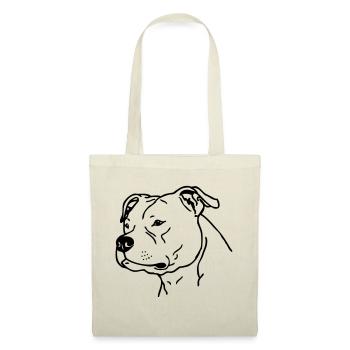 american_stafford_1 - Sac en tissu - nature - Devant