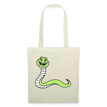 tête de serpent monstre boese dangereux la - Sac en tissu - nature - Devant