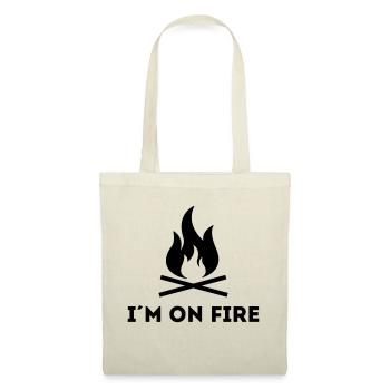 I AM ON FIRE - Fire or grill master - Tote Bag - nature - Front