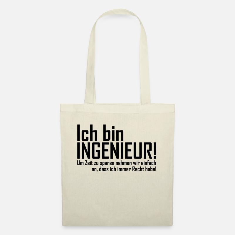 ingenieur - Stoffbeutel - Natur