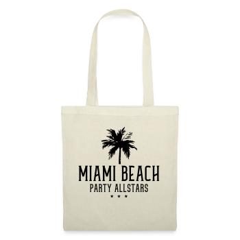miami beach party allstars - Stoffbeutel - Natur - Vorne