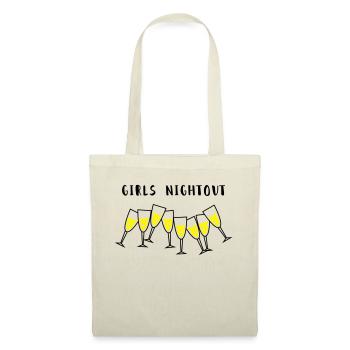 sekt girls nightout - Stoffbeutel - Natur - Vorne