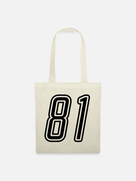 Numéro 81 - Sac en tissu - nature