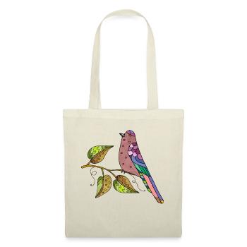 Oiseau - Sac en tissu - nature - Devant