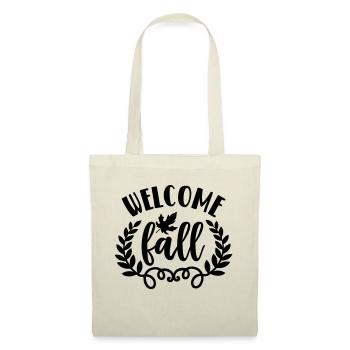 welcome fall - Stoffbeutel - Natur - Vorne