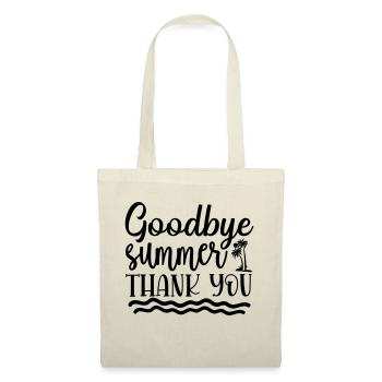 10 goodbye summer thank you - Tote Bag - nature - Front