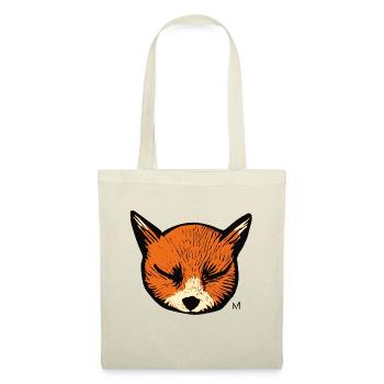 fox - Sac en tissu - nature - Devant