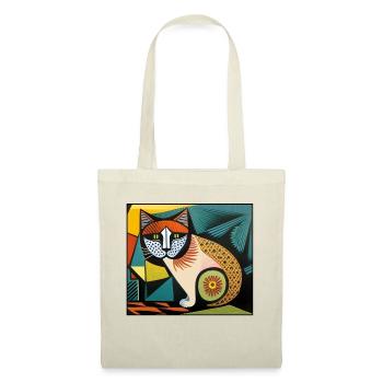 katzen 010red - Stoffbeutel - Natur - Vorne