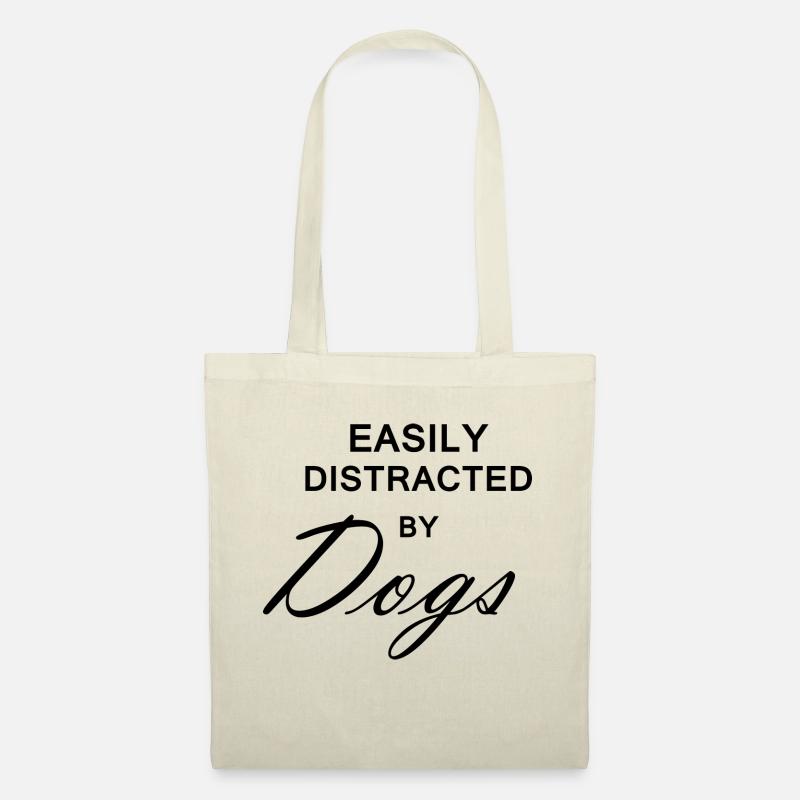 Hund Dog - Stoffbeutel - Natur