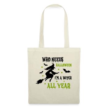 witch all year - Tote Bag - nature - Front