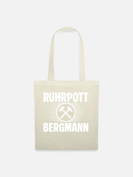 Ruhrpott Bergmann - Stoffbeutel - Natur