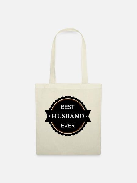 Best Husband ever - Stoffbeutel - Natur