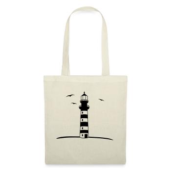 leuchtturm_design_f1 - Tote Bag - nature - Front