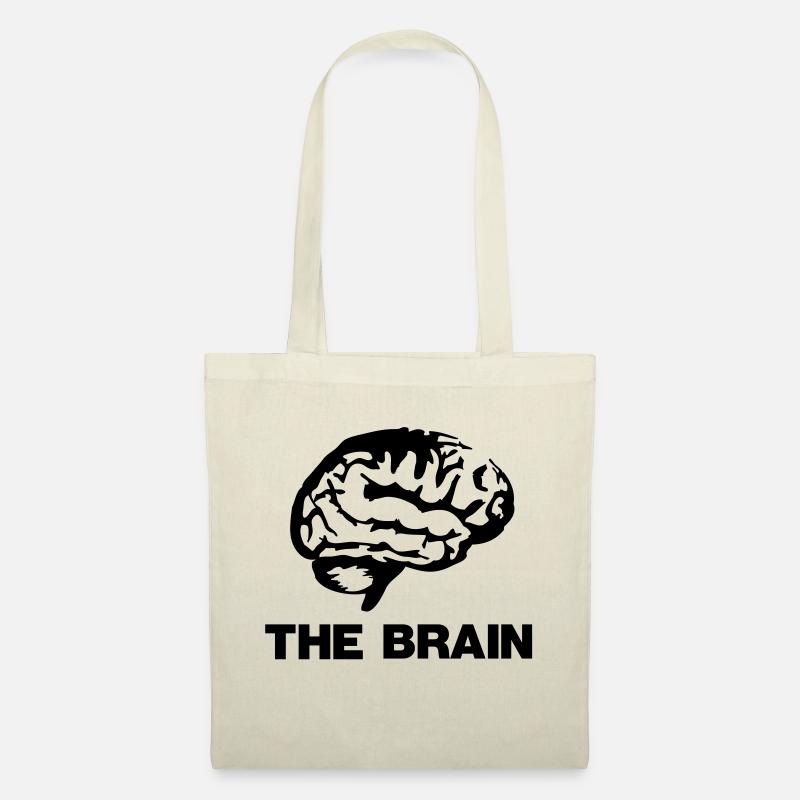 The Brain Design - Stoffbeutel - Natur