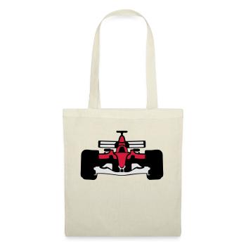 formule 1 voiture course 1072 - Sac en tissu - nature - Devant