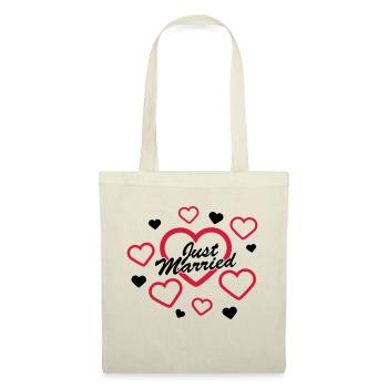 Just Married Design - Stoffbeutel - Natur - Vorne