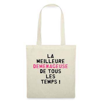 Déménageur / Déménagement / Déménager / Camion - Sac en tissu - nature - Devant