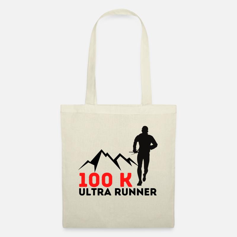 100k ultra runner - Stoffbeutel - Natur