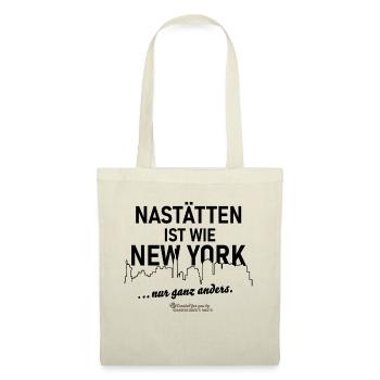 Nastätten ist wie New York - Stoffbeutel - Natur - Vorne