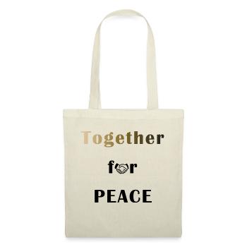 Together for PEACE - Tote Bag - nature - Front