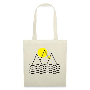Mountains by the sea - Tote Bag - nature - Front