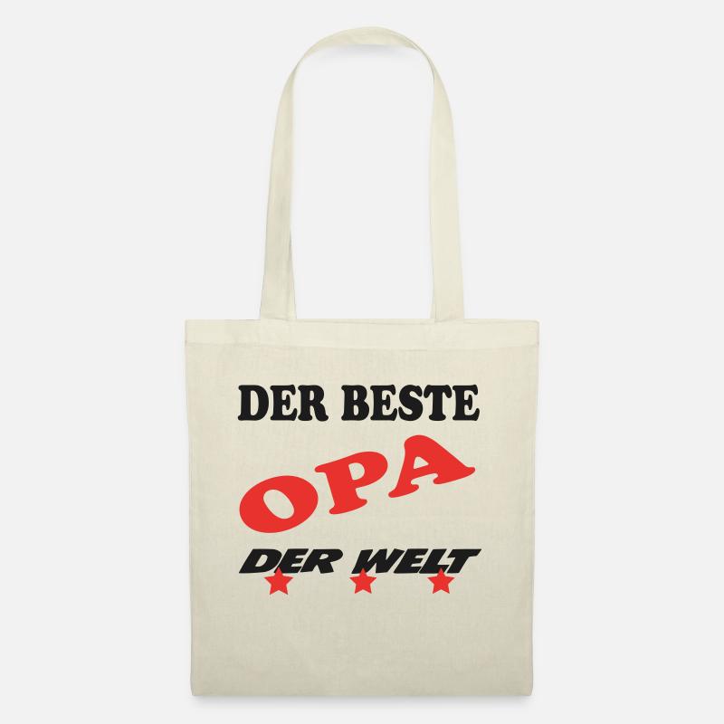 DER BESTE OPA - Stoffbeutel - Natur